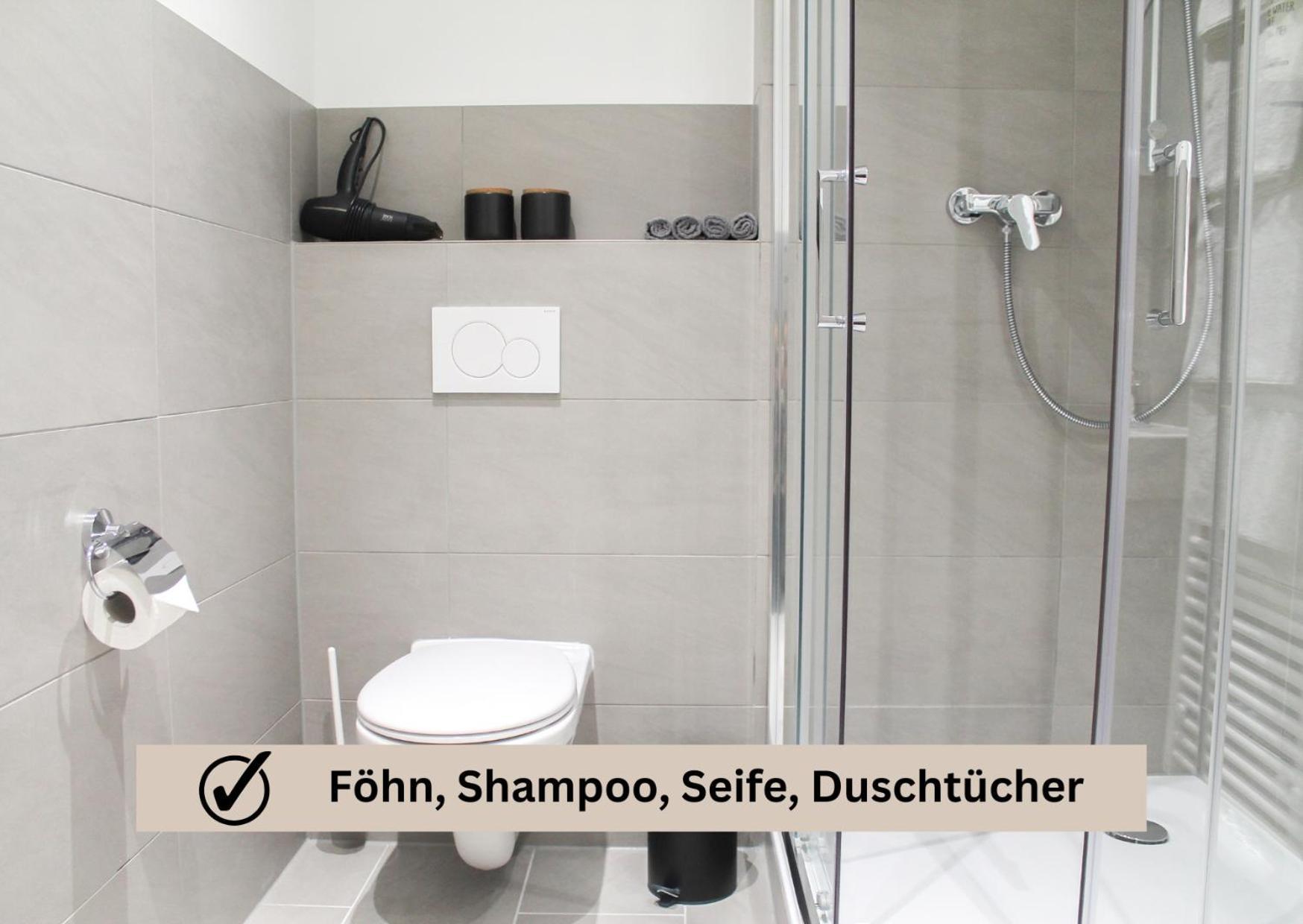 Modern Apartment - Fuer Freunde & Familien, Stadtnah, Parkplatz, E-Ladestation, Gitterbox Fuer Fahrraeder, Fitnessstudio, Digitale Gaestemappe Mit Restaurant- Und Unternehmenstipps Coblenza Esterno foto